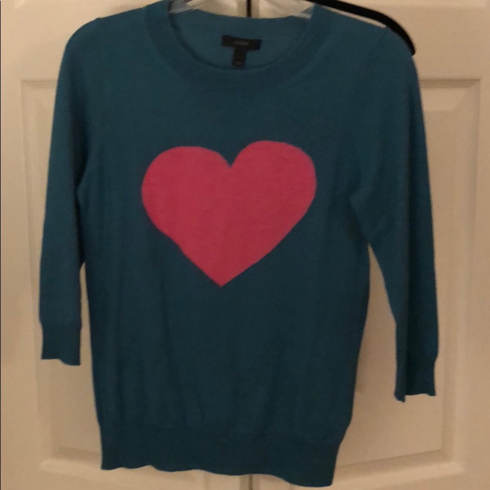 J. Crew 3/4 Sleeve ❤️ sweater